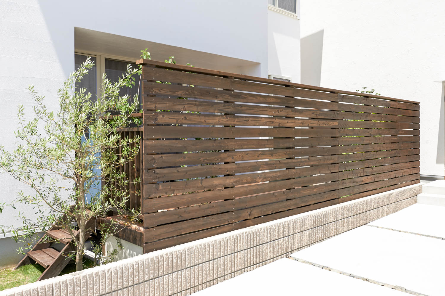 フェンス、ウッドフェンス、遮蔽（目隠し