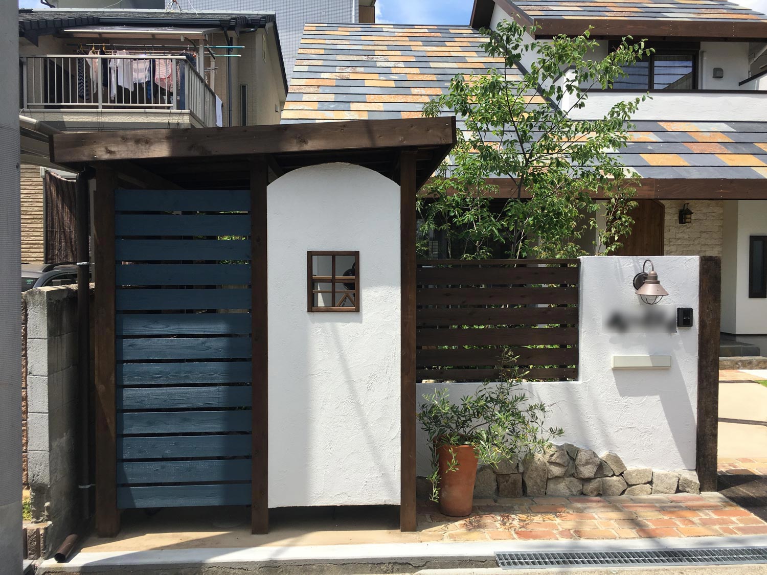 フェンス、ウッドフェンス、遮蔽（目隠し