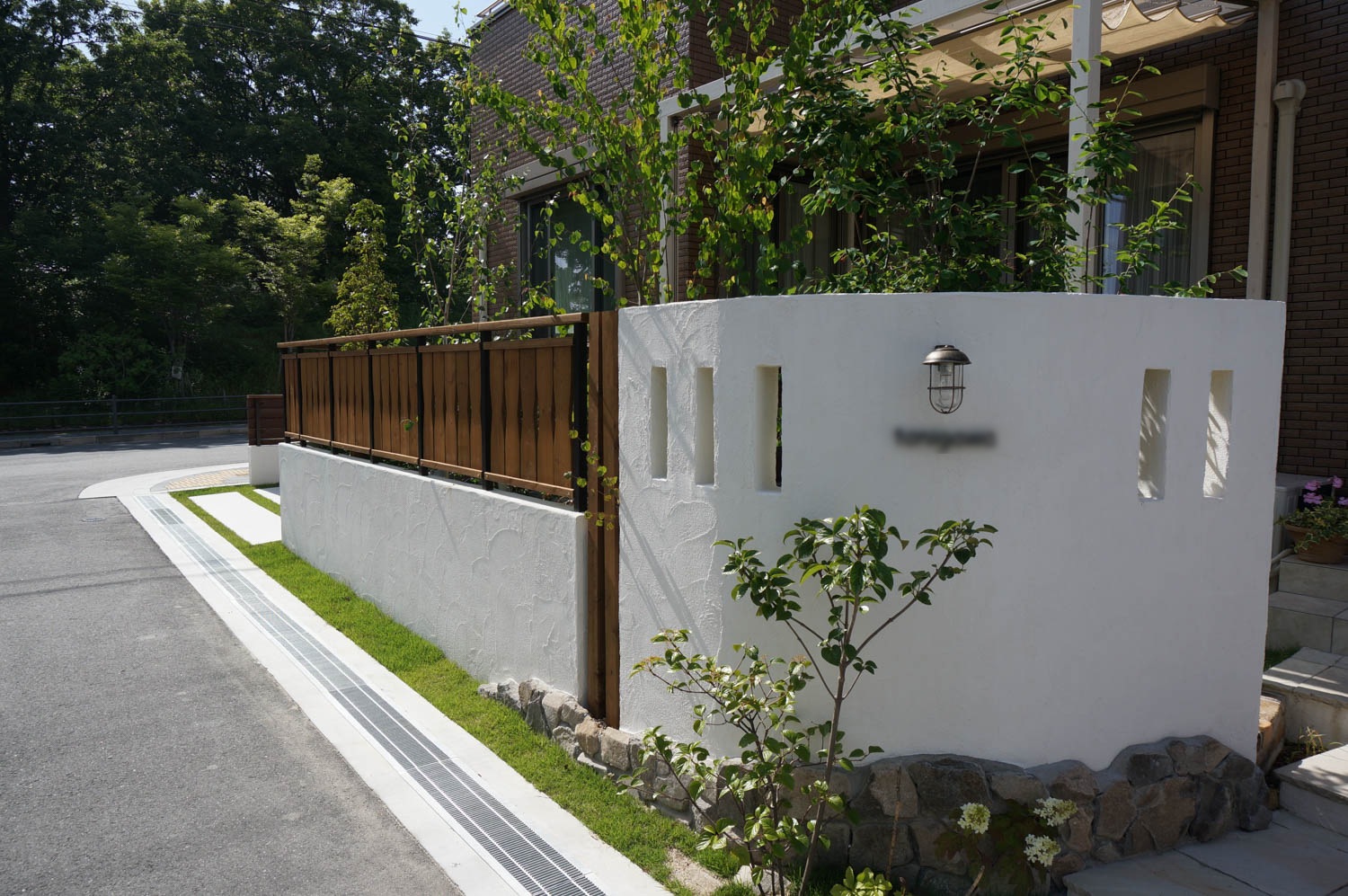 フェンス、ウッドフェンス、遮蔽（目隠し