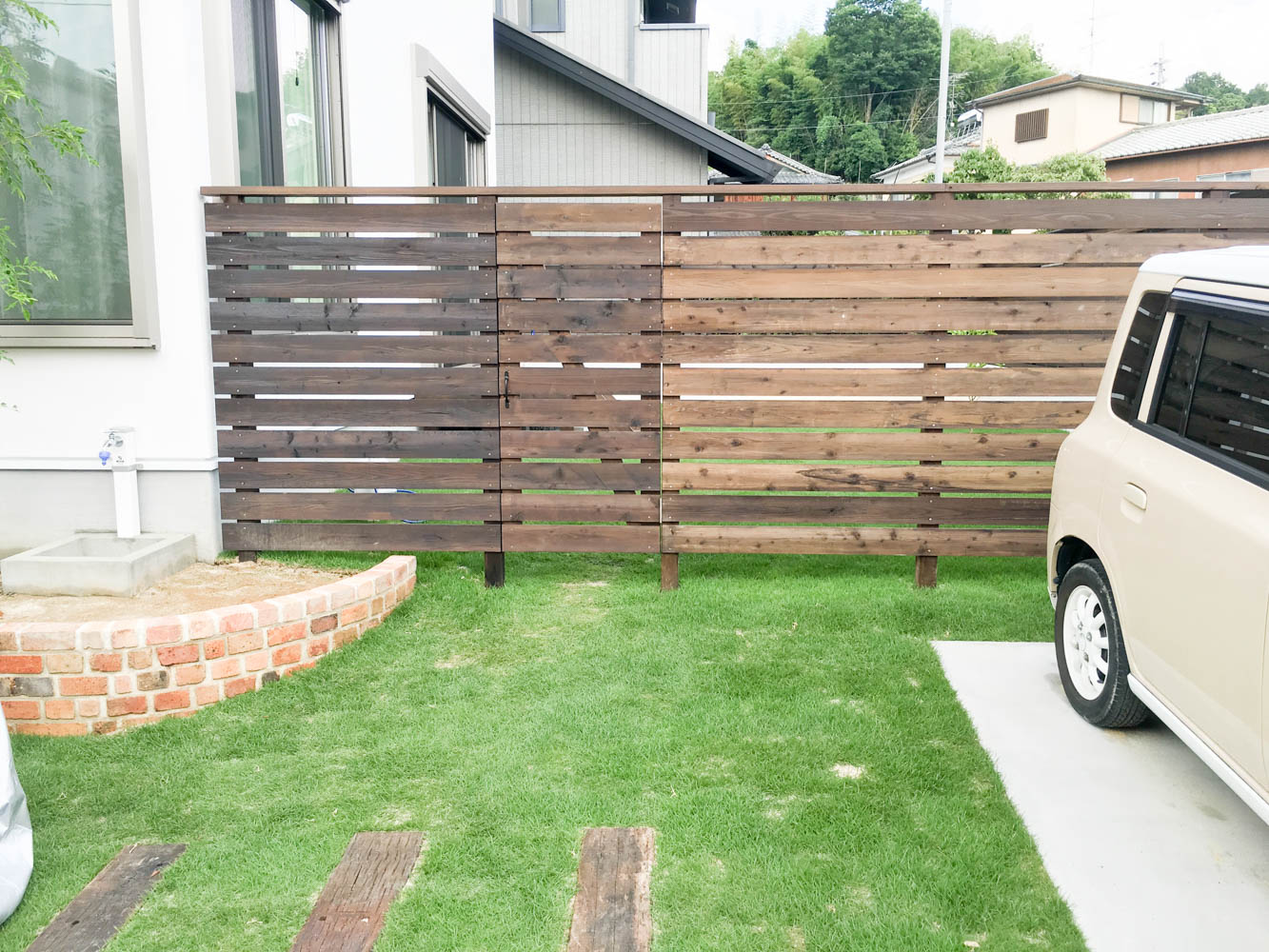 フェンス、ウッドフェンス、遮蔽（目隠し