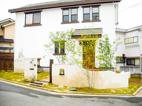 木製自転車置き場