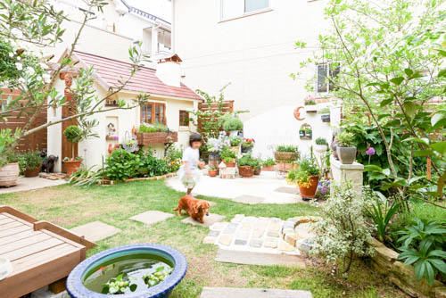 木製自転車置き場