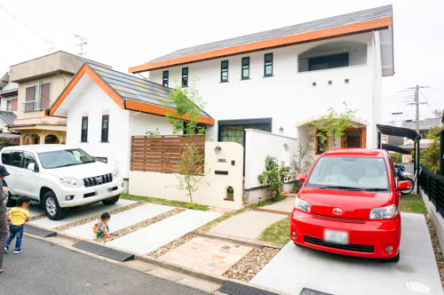 木製自転車置き場