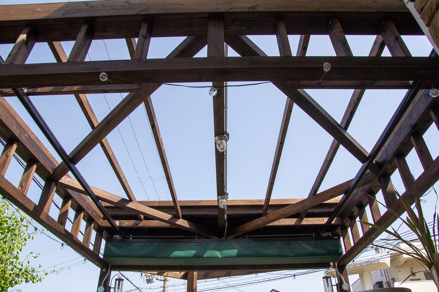 開閉式の屋根を設置