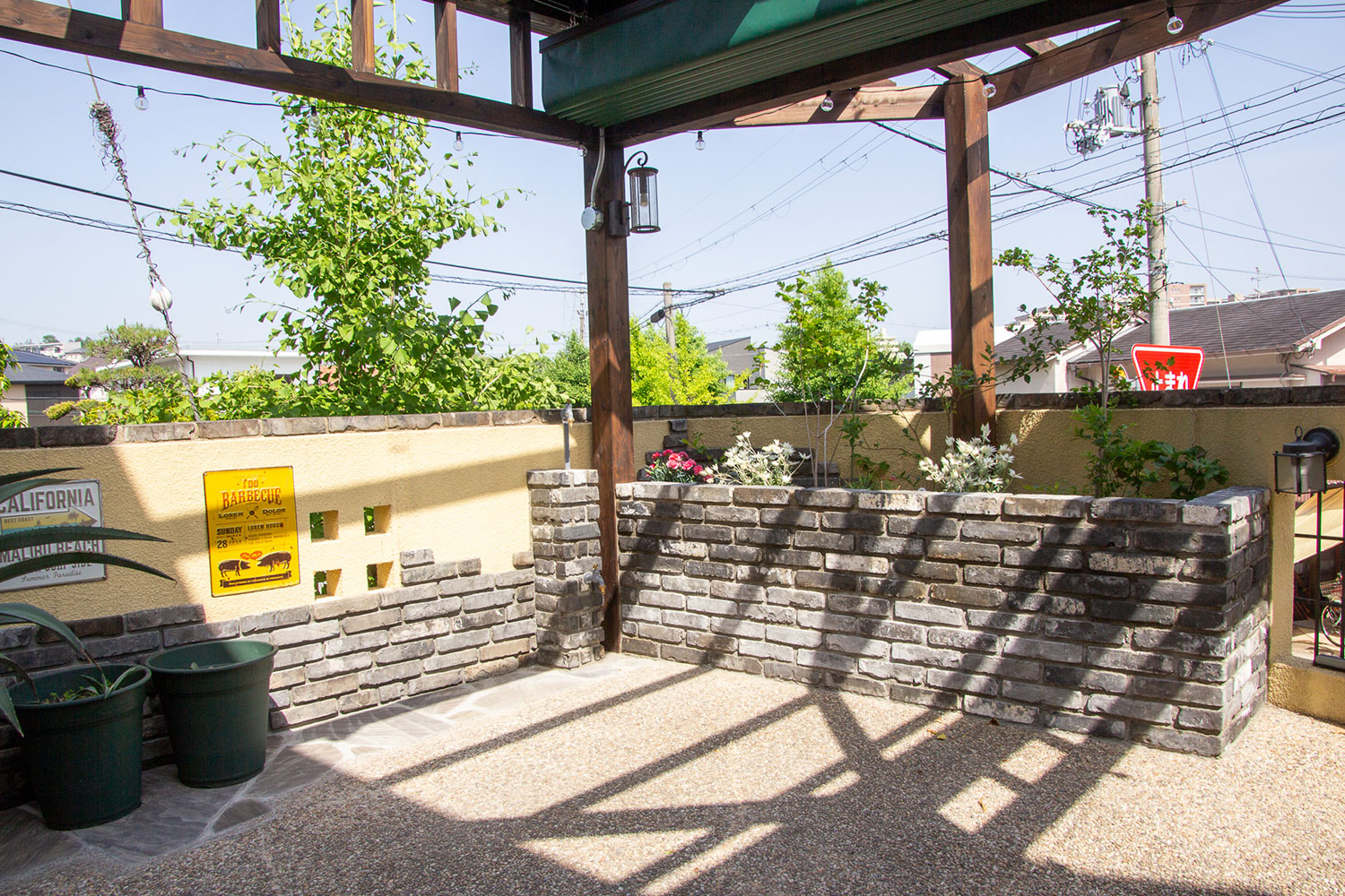 開閉式の屋根を設置