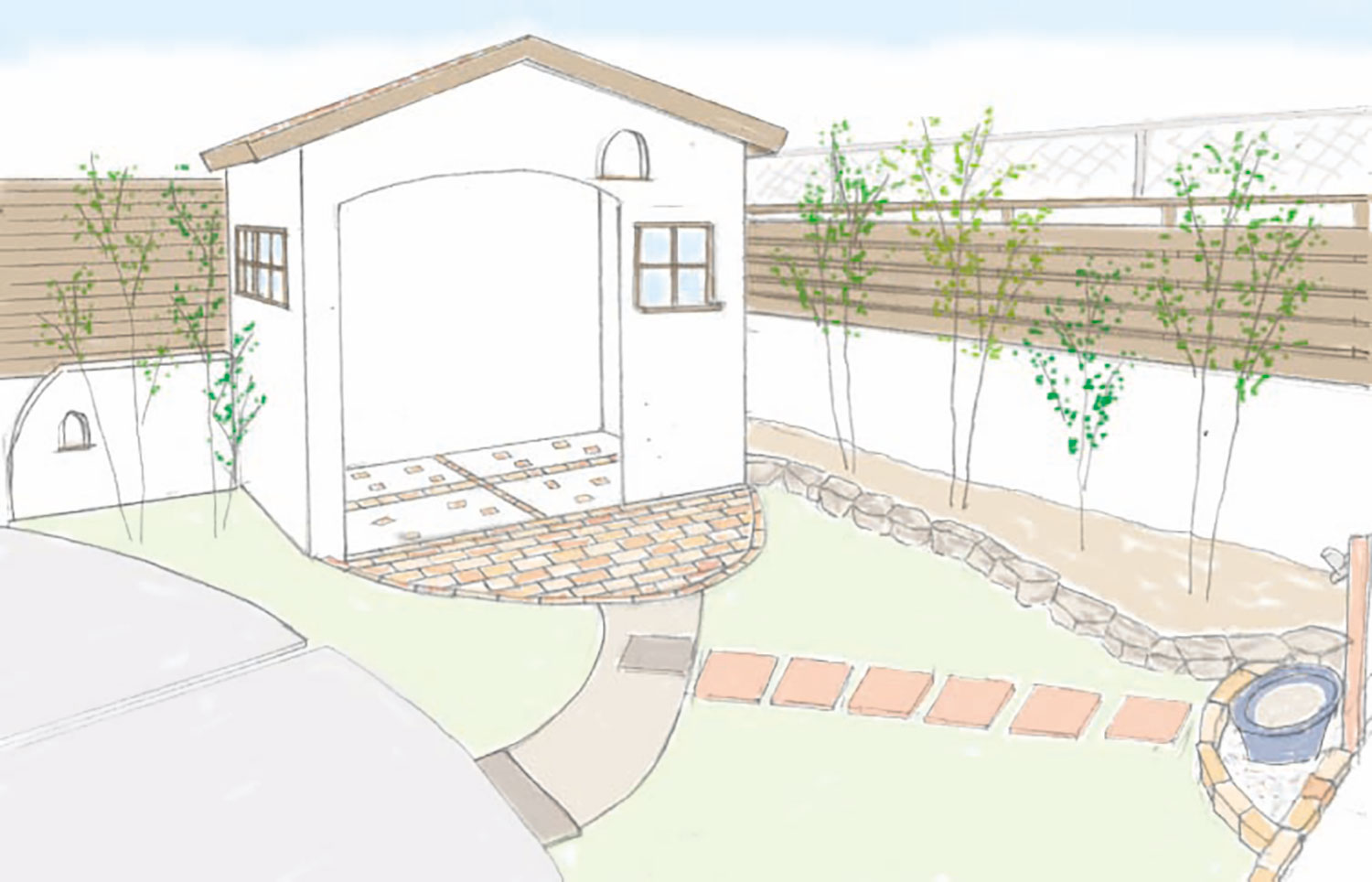 庭のリフォーム