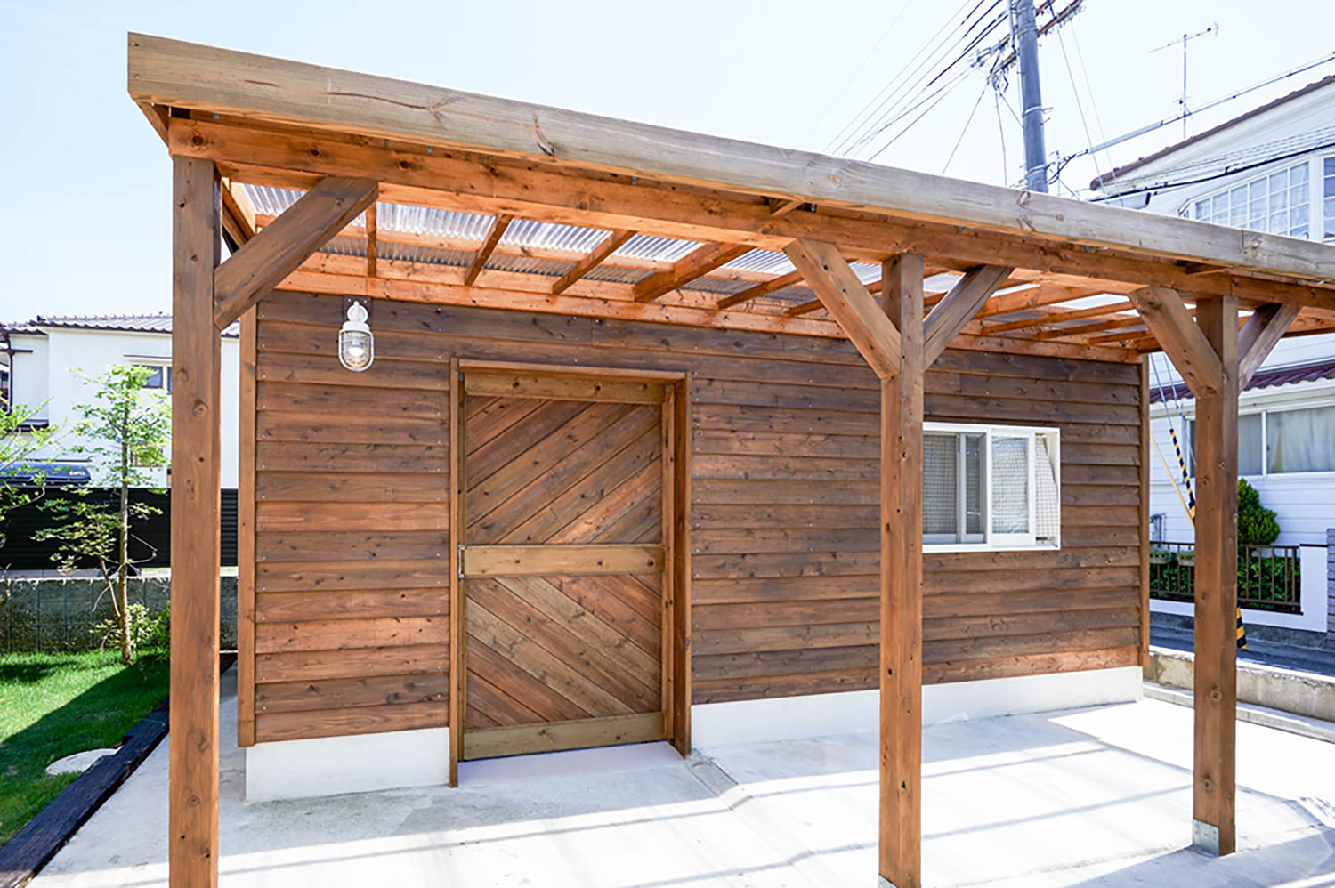 ウッド（木製）で自転車置き場を作る理由