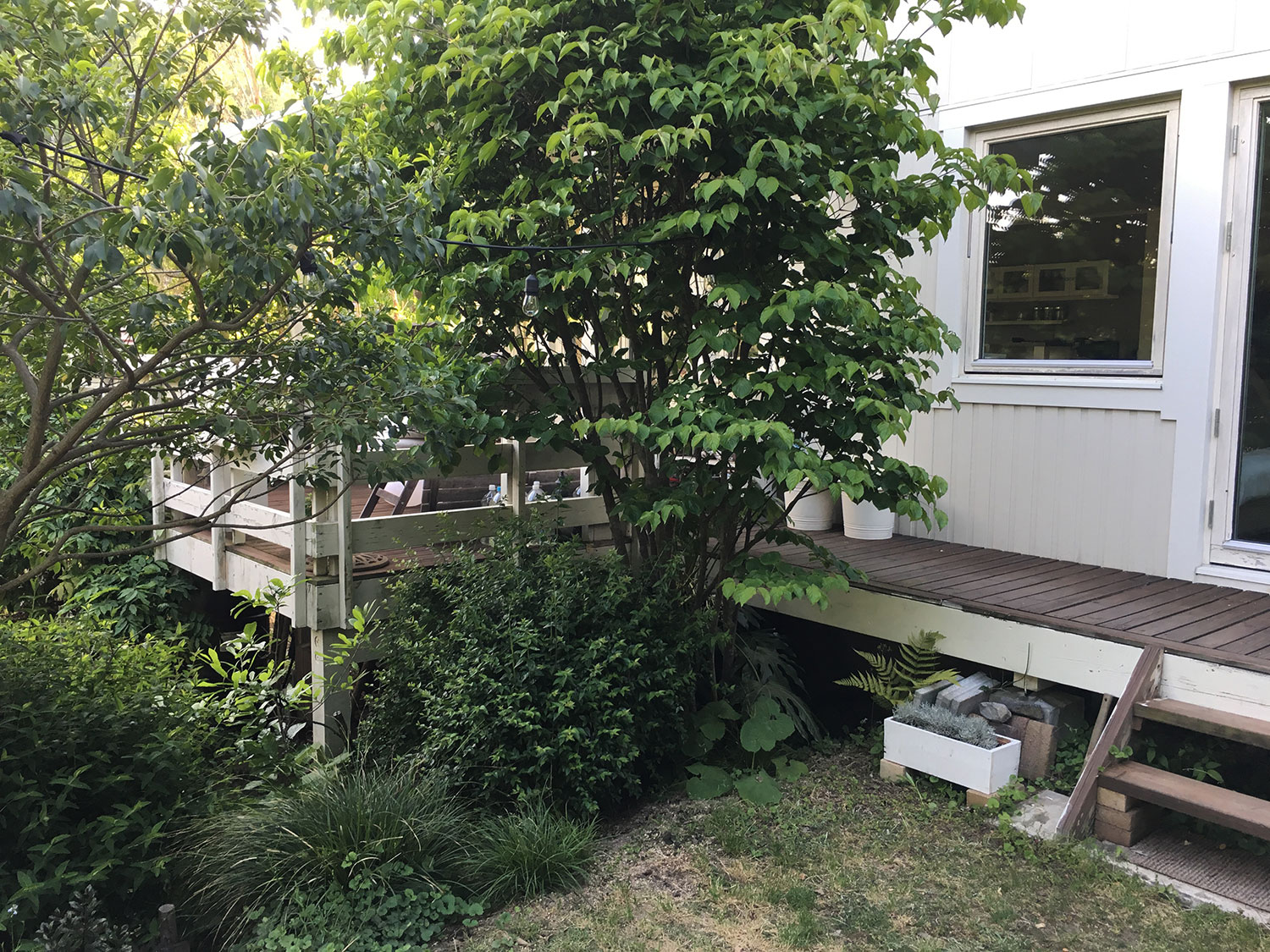 緑豊かな庭の総合リフォーム