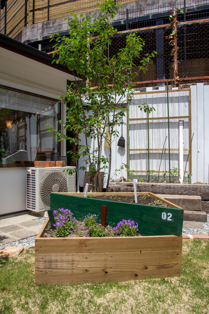 庭と料理を紡ぐ菜園（家庭菜園）