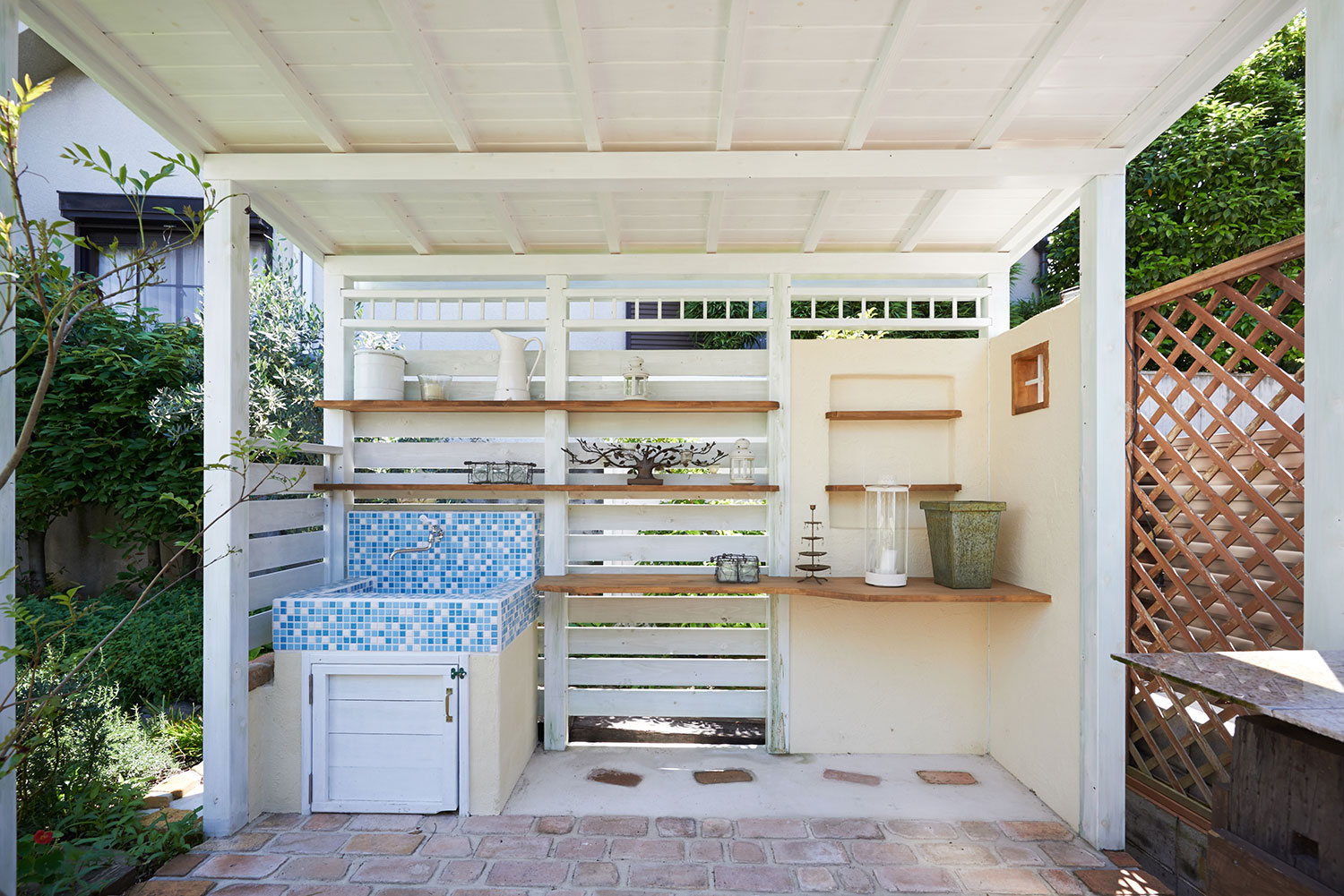 庭と料理を紡ぐ菜園（家庭菜園）