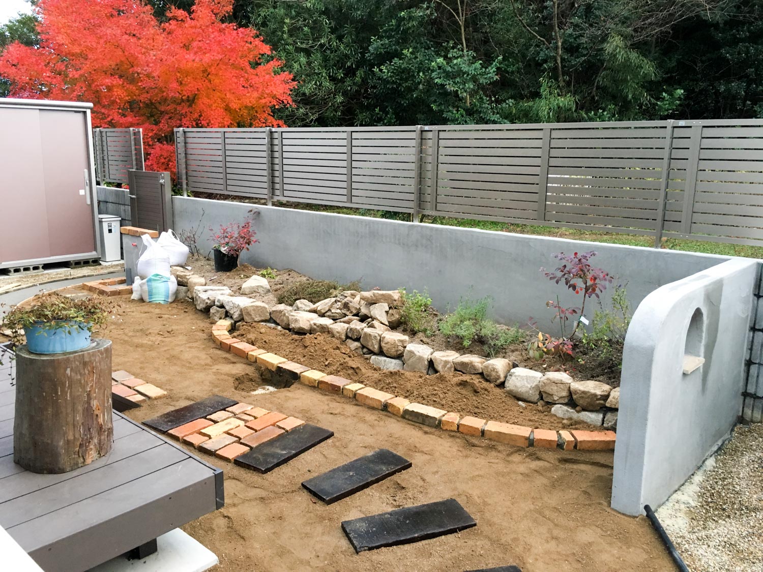 外構やエクステリアでは手に入らない庭空間を作る