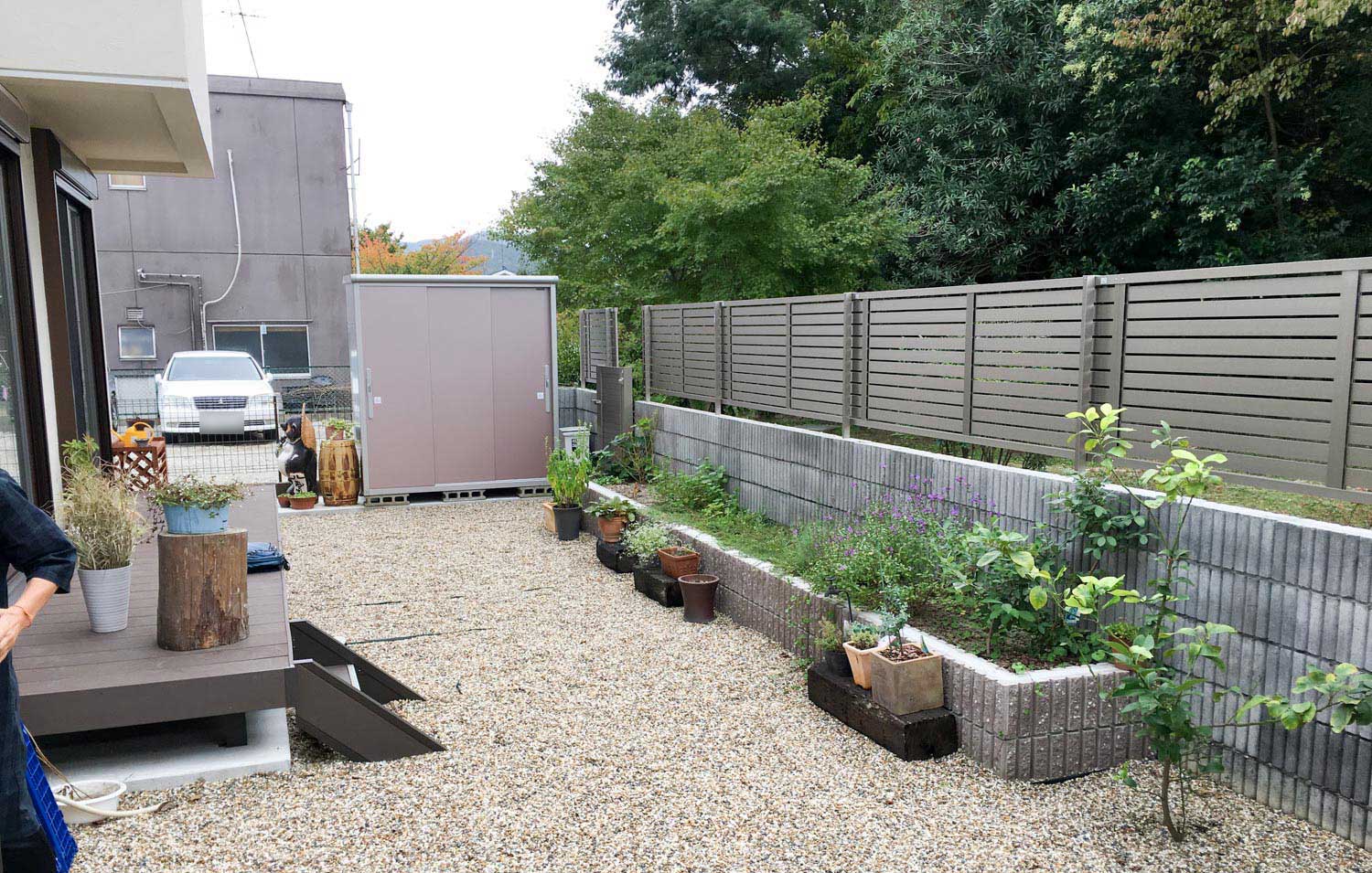 外構やエクステリアでは手に入らない庭空間を作る