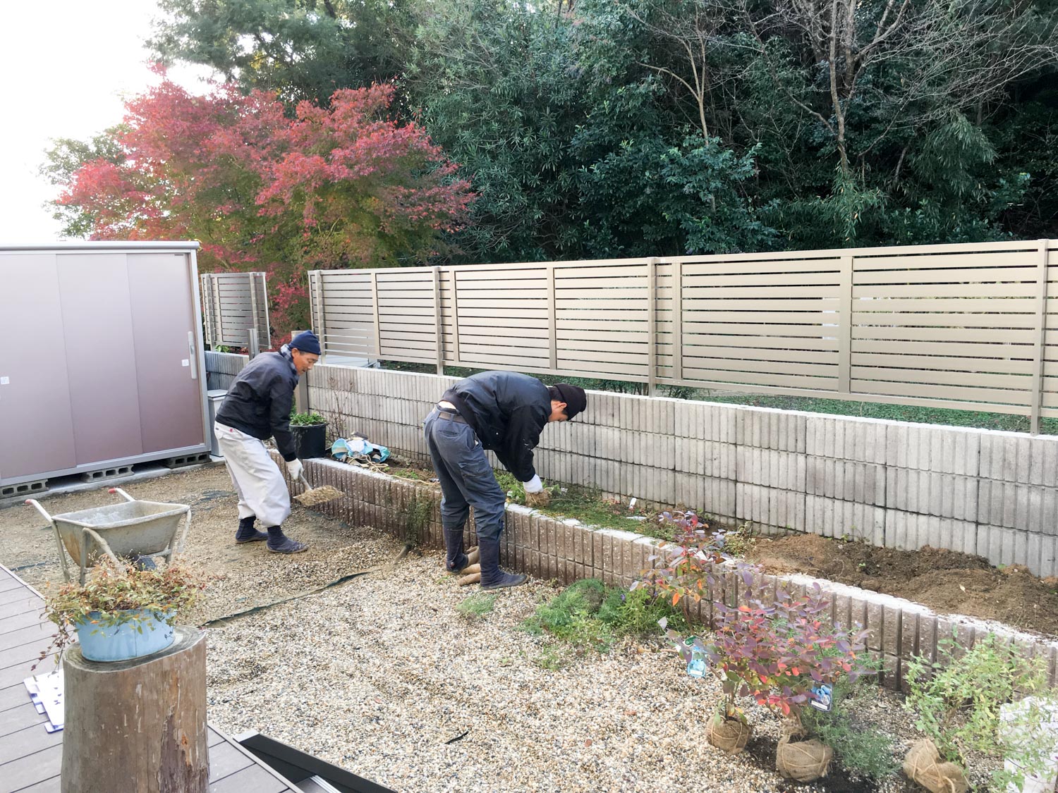 外構やエクステリアでは手に入らない庭空間を作る