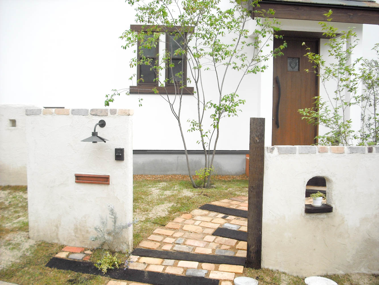 ハーフビルドで作るナチュラルガーデン