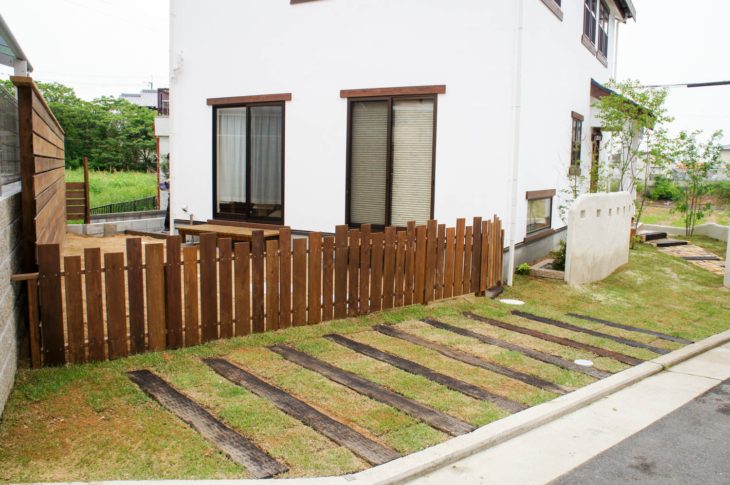 ハーフビルドで作るナチュラルガーデン