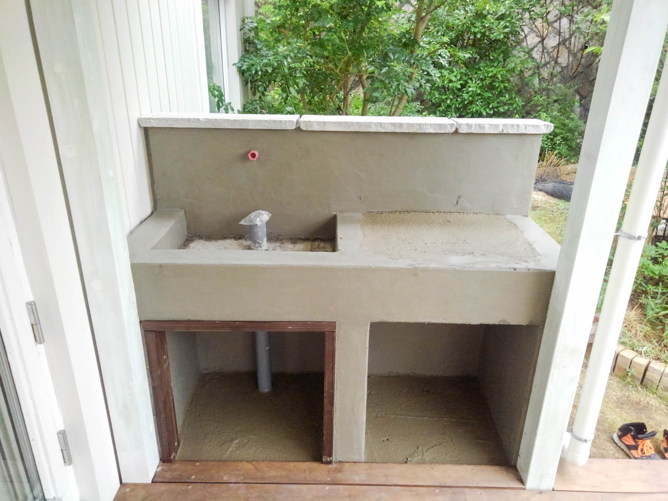 ウッドデッキの作り方