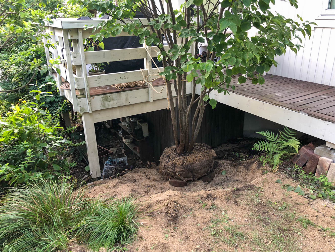 ウッドデッキの作り方