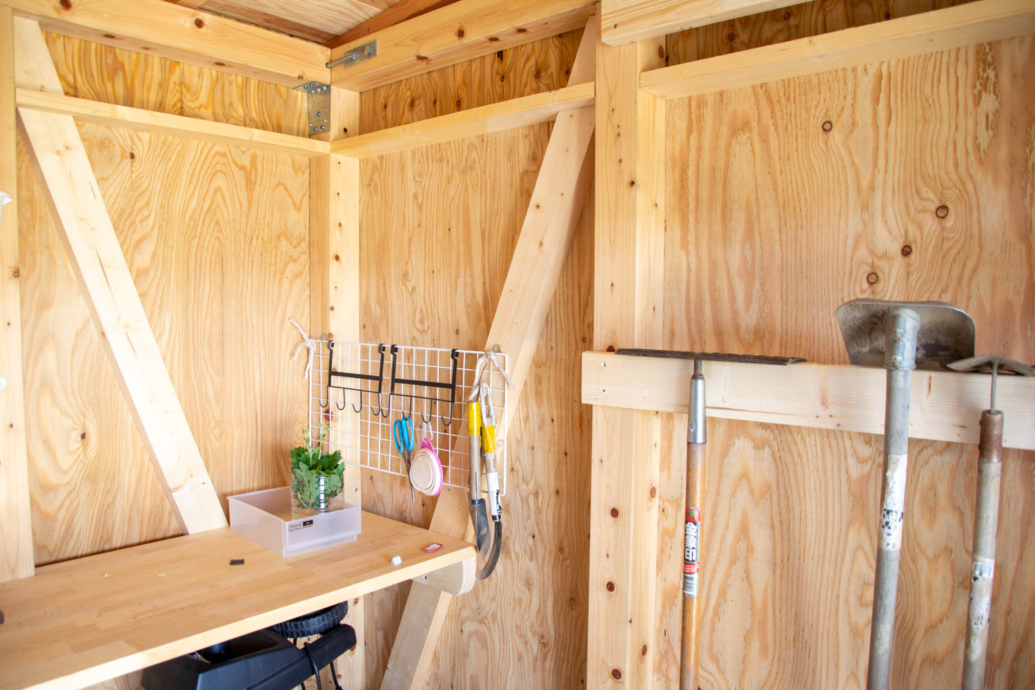 農作業のための小屋