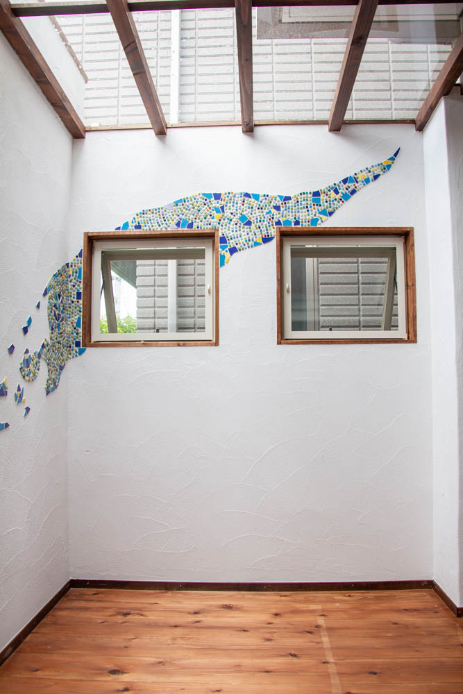 小屋と自転車置き場とサンルーム