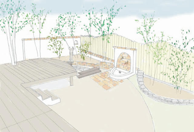 奥行きのある長い敷地を活かしたリフォーム