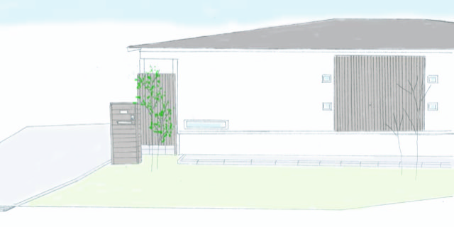 古い和庭の再利用