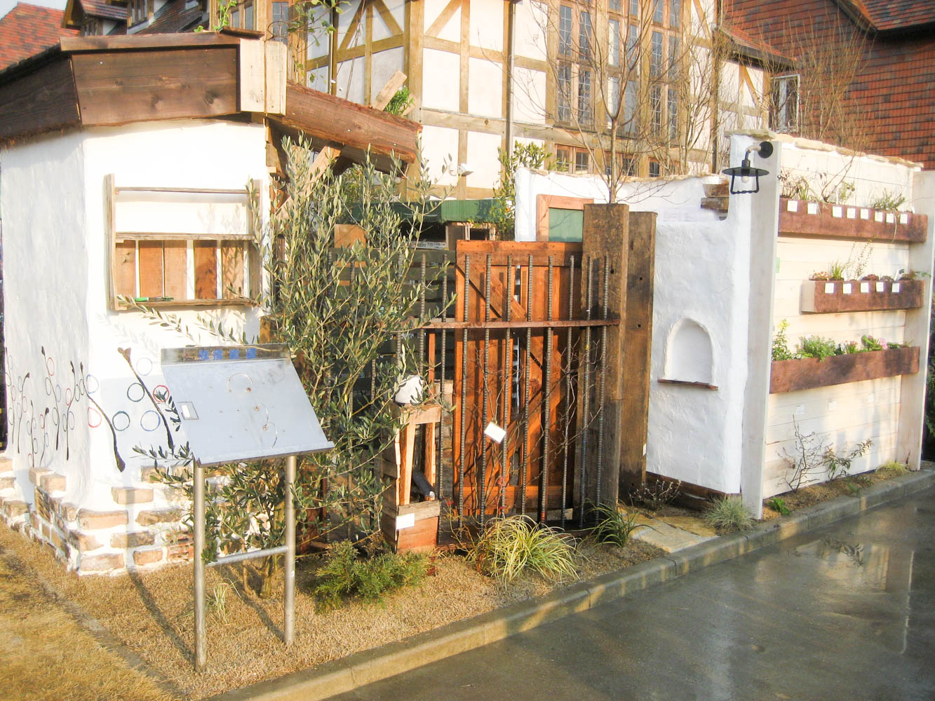 あいあいパークのモデルガーデン（2008年）