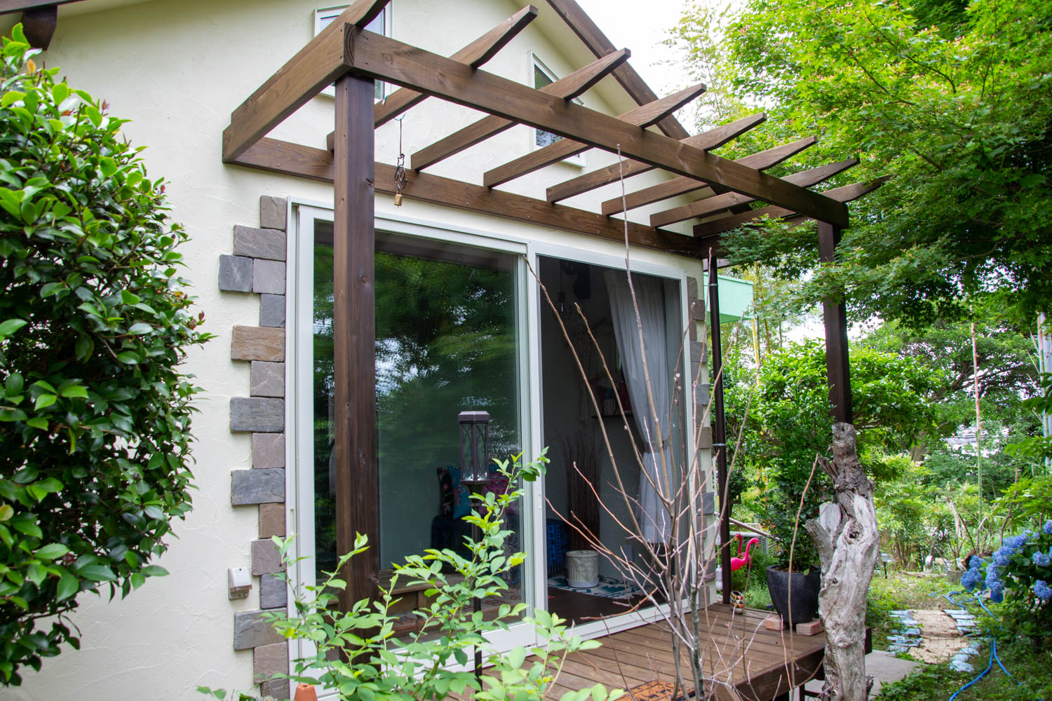 小屋を利用した増築リノベーション