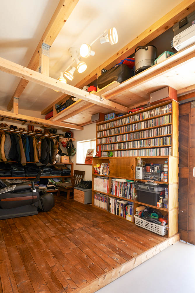 フィトライフの庭小屋を大人の秘密基地にする（趣味の空間）