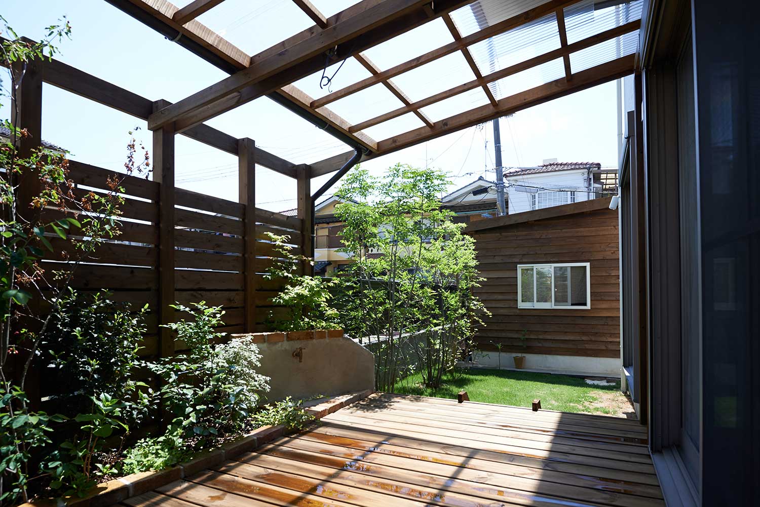 フィトライフの水やり用の立水栓