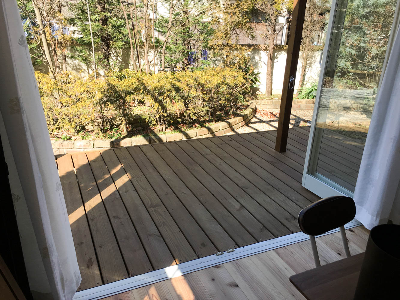 住み心地の良い庭小屋