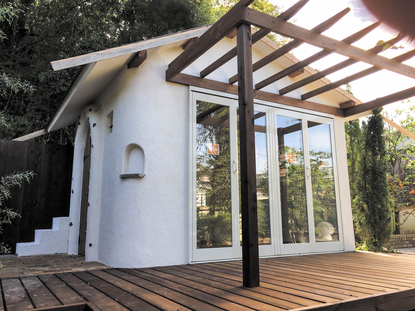 住み心地の良い庭小屋