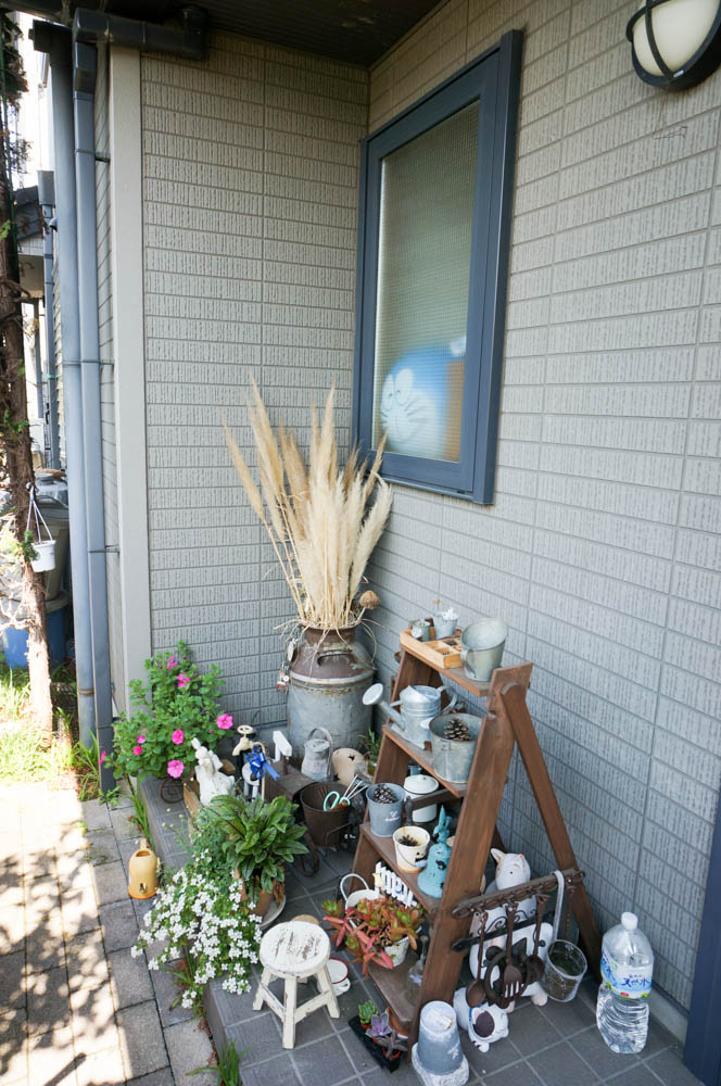 リフォーム前の玄関前