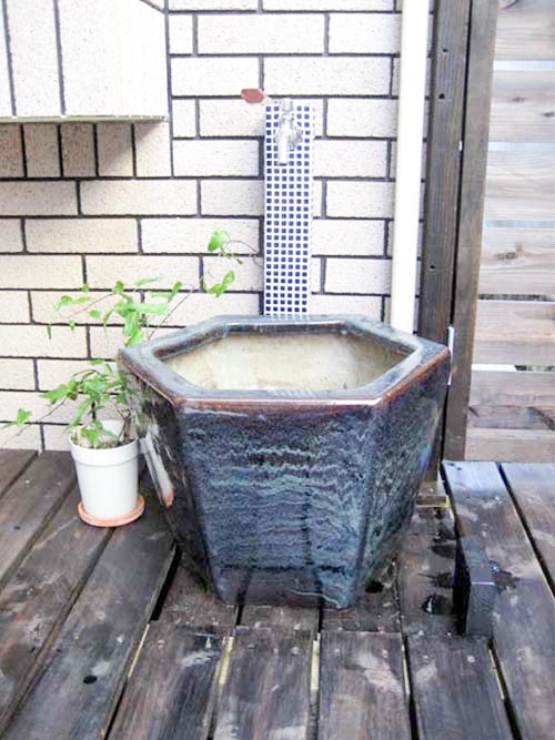 木製自転車小屋