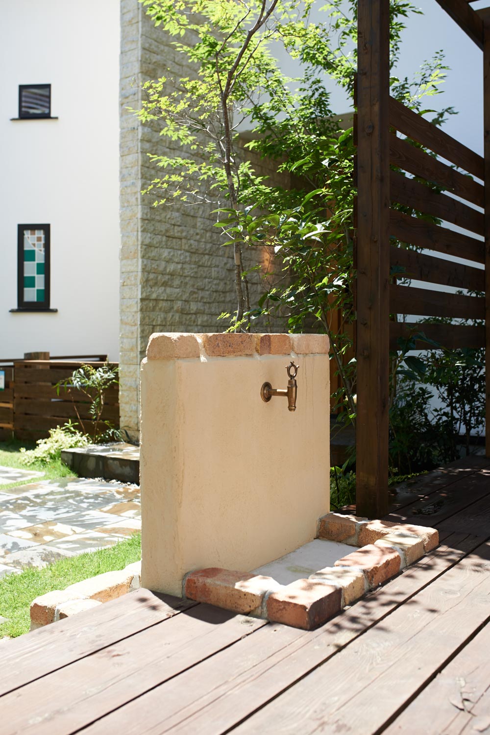 木製自転車小屋