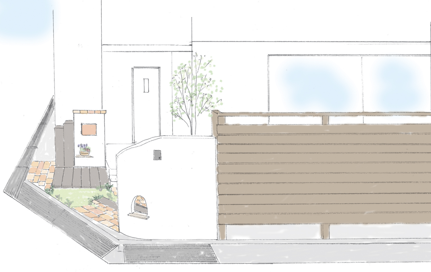 限られたスペースを外構で工夫すれば住みやすい空間が生まれます