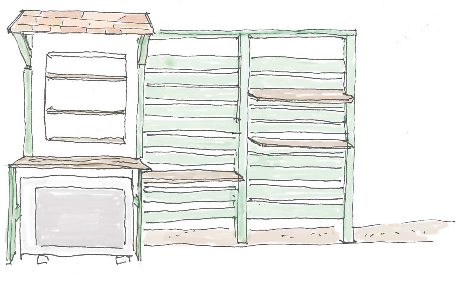 小さなスペースをプチリフォーム