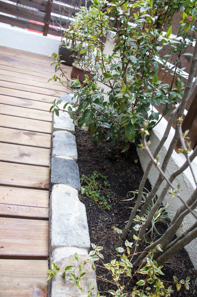 ウッドデッキスペースにリフォーム