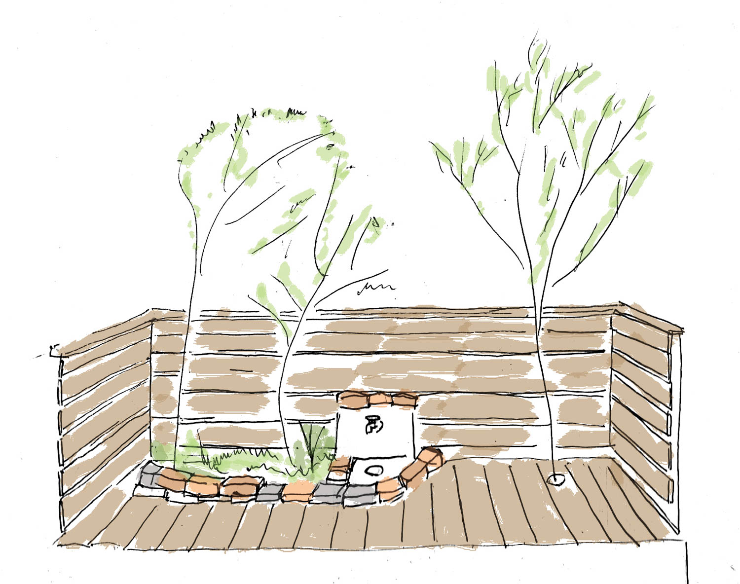 小さなスペースをプチリフォーム