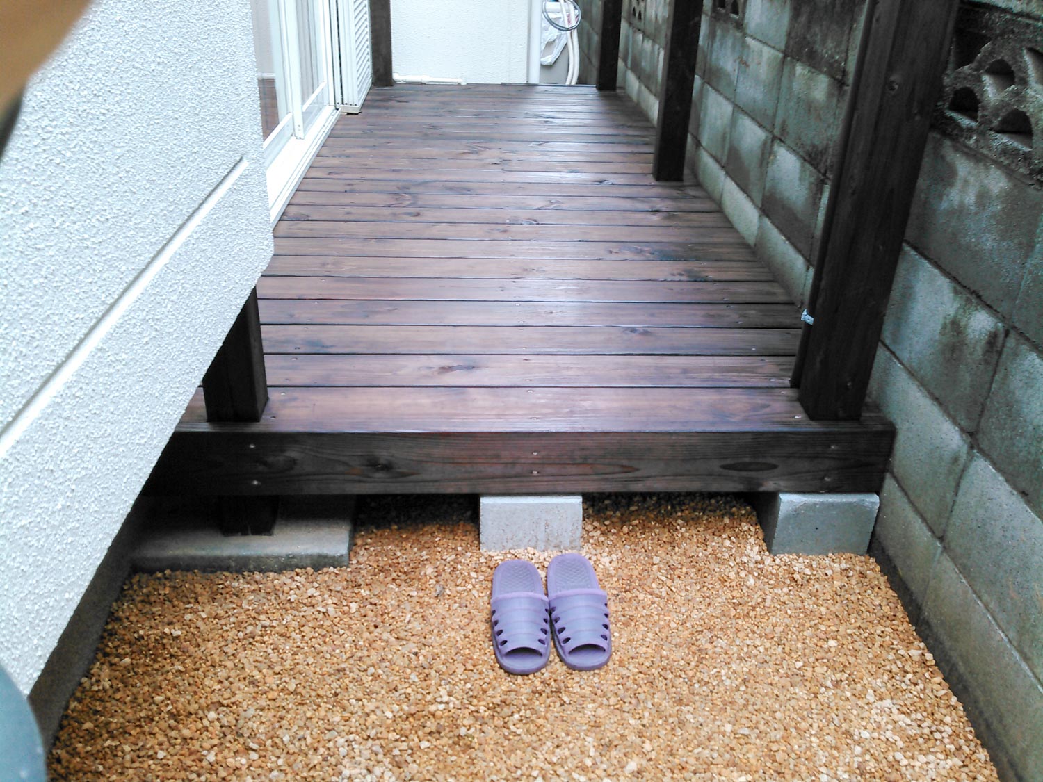 玄関前のリフォーム外構