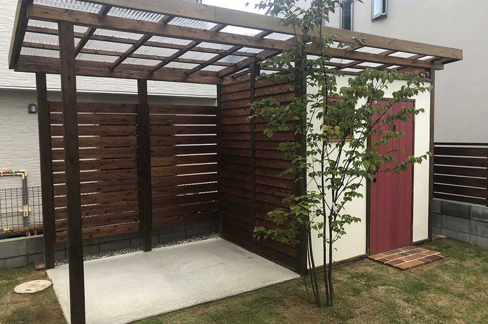 ウッド（木製）で自転車置き場を作る理由