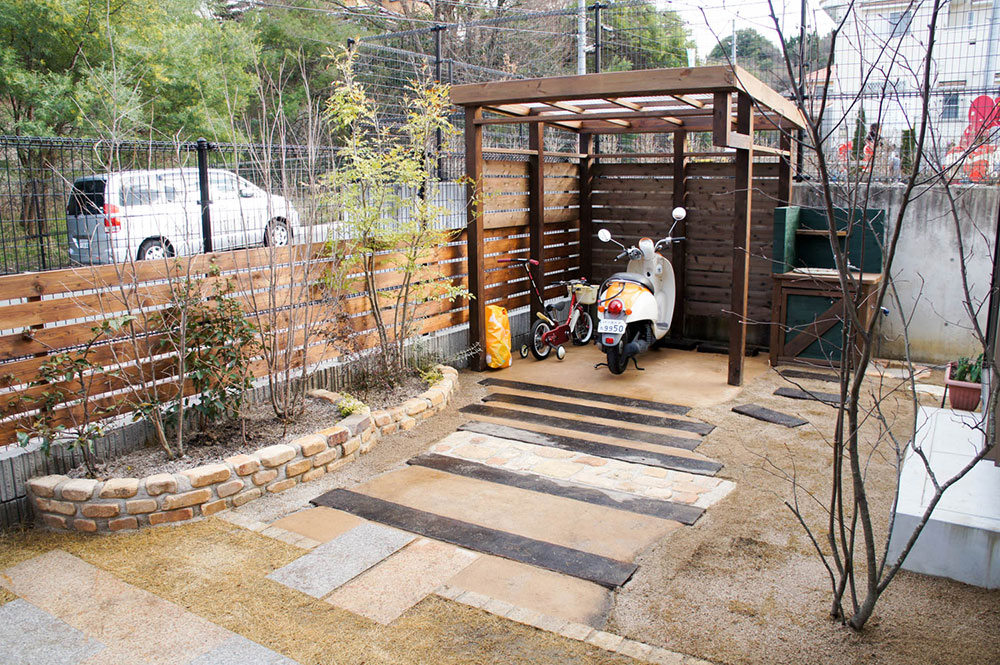 ウッド（木製）で自転車置き場を作る理由