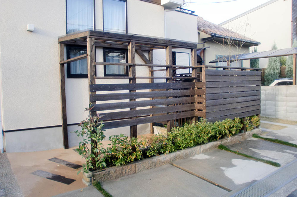 ウッド（木製）で自転車置き場を作る理由