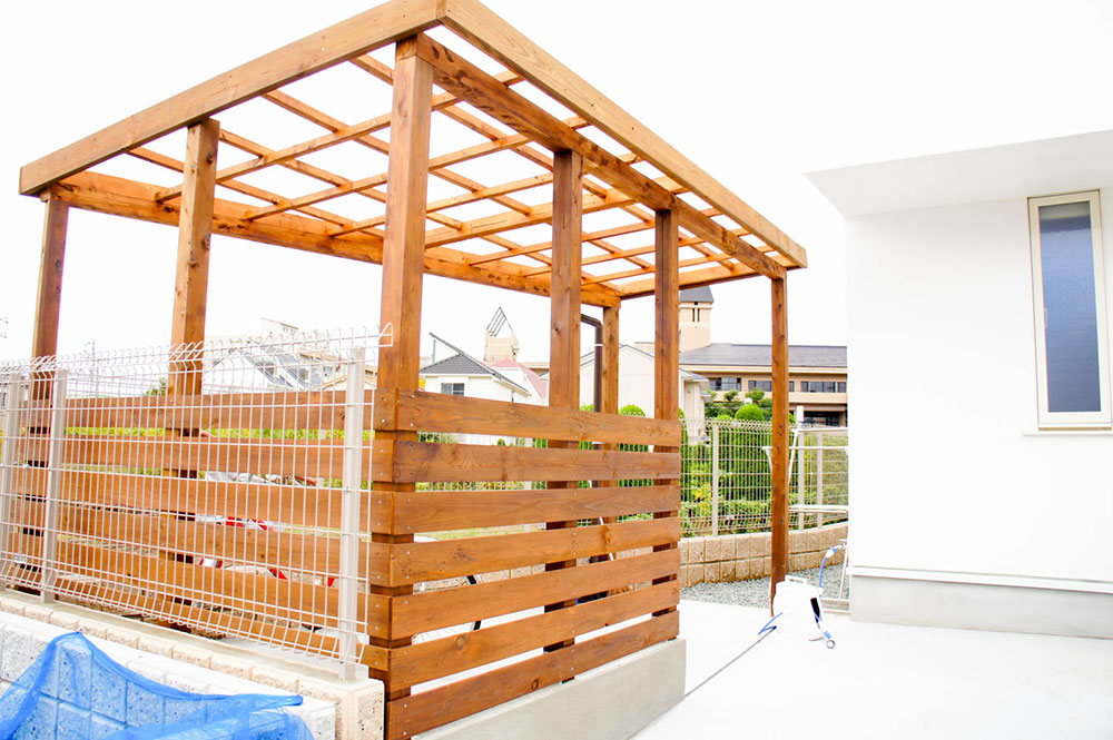 ウッド（木製）で自転車置き場を作る理由