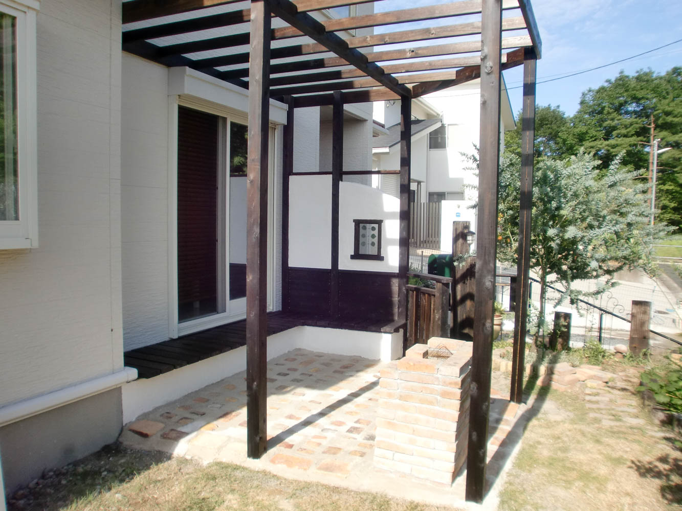 ハーフビルド作る庭