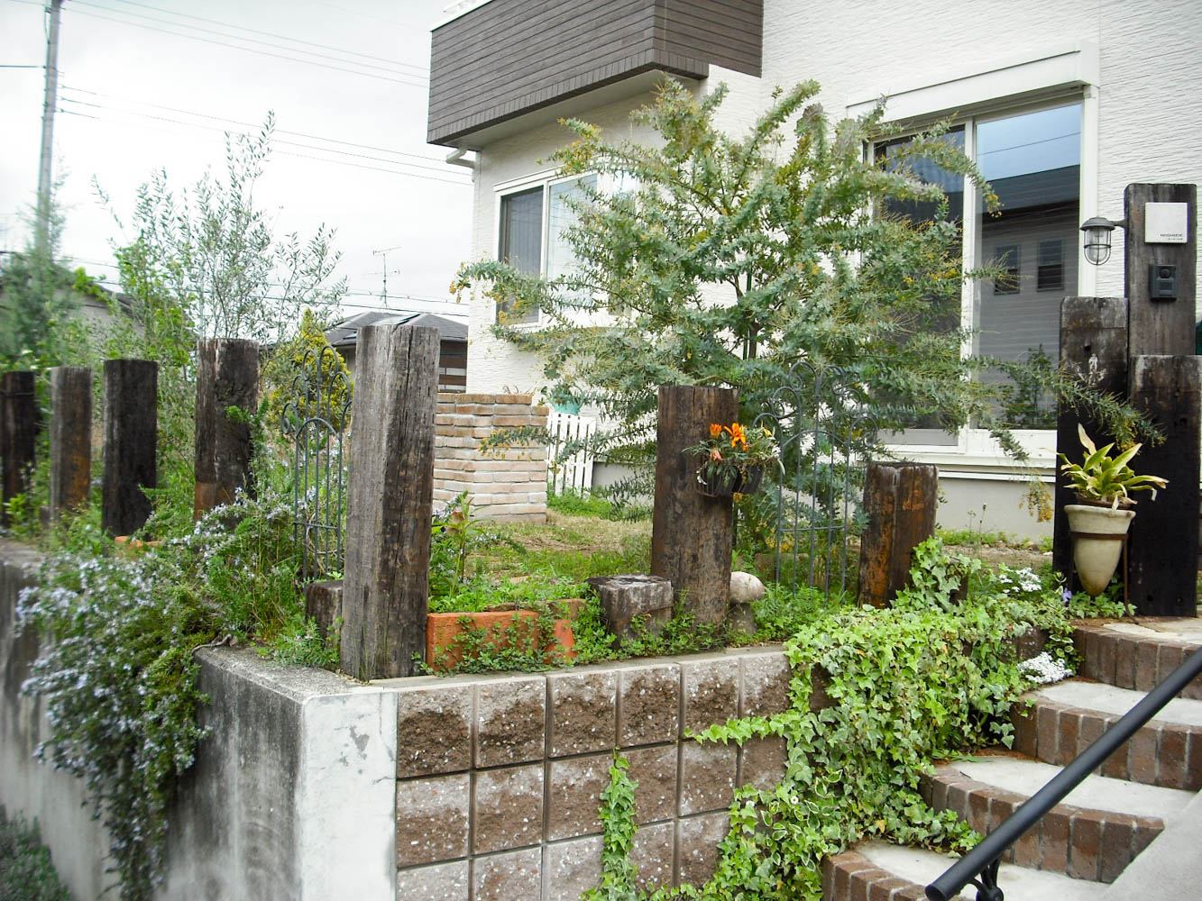 ハーフビルド作る庭