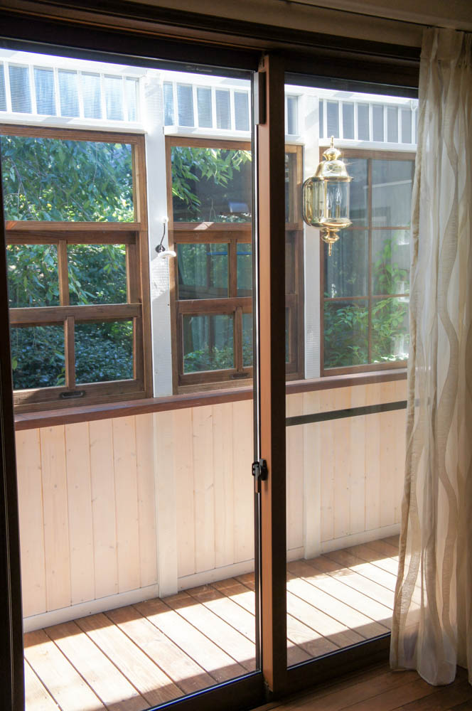 愛犬のためのサンルーム