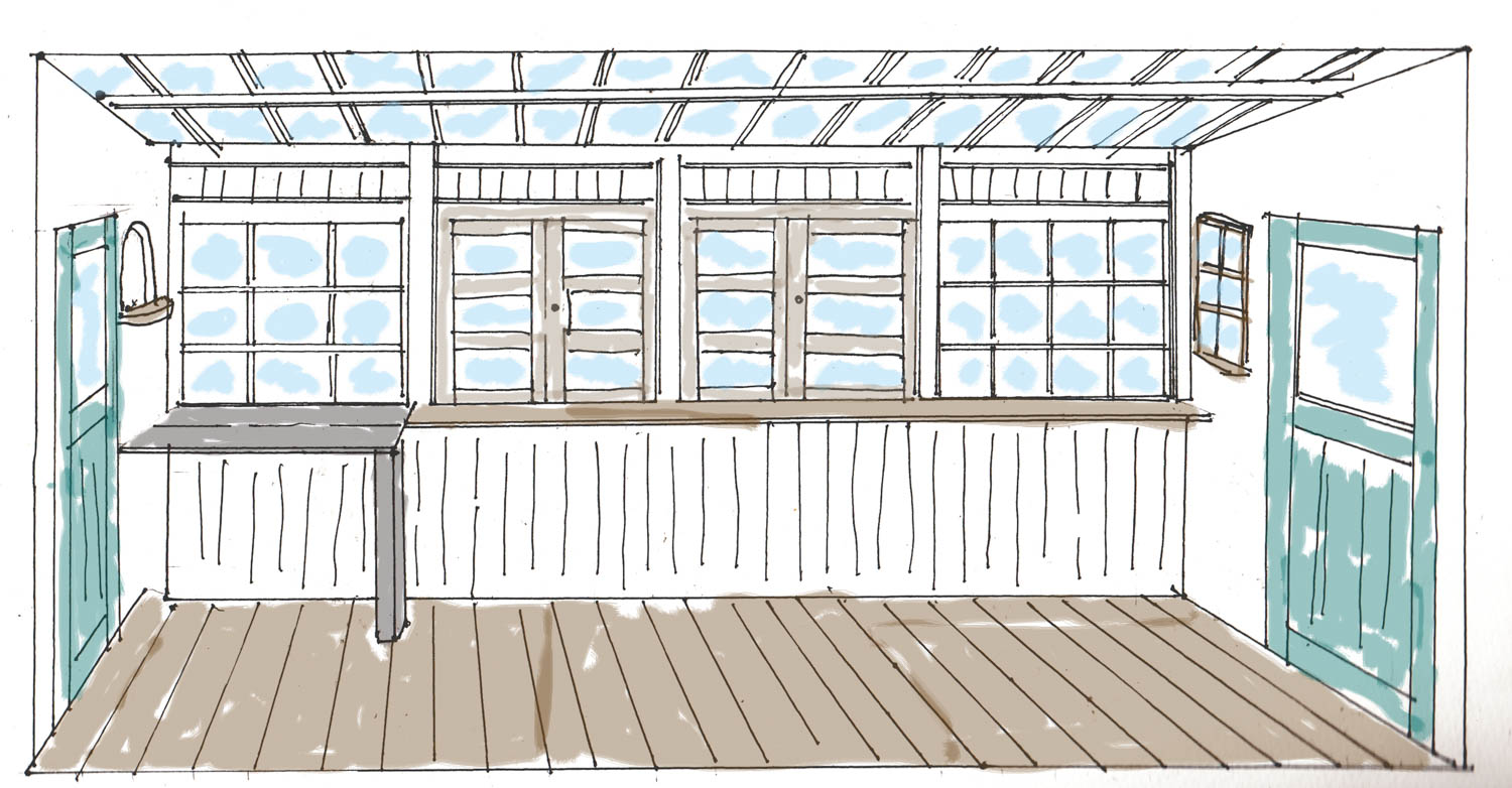 愛犬のためのサンルーム