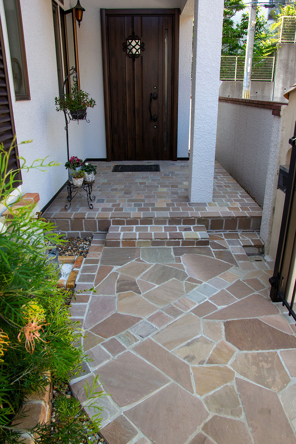 庭と外構のトータルデザインのリフォーム