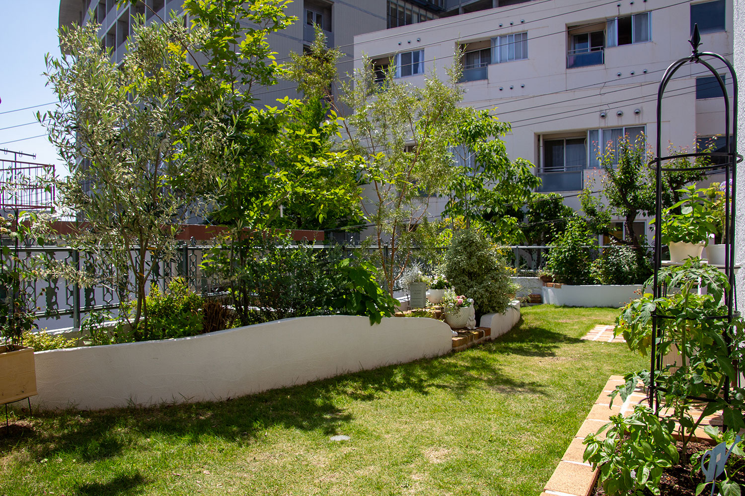 庭と外構のトータルデザインのリフォーム