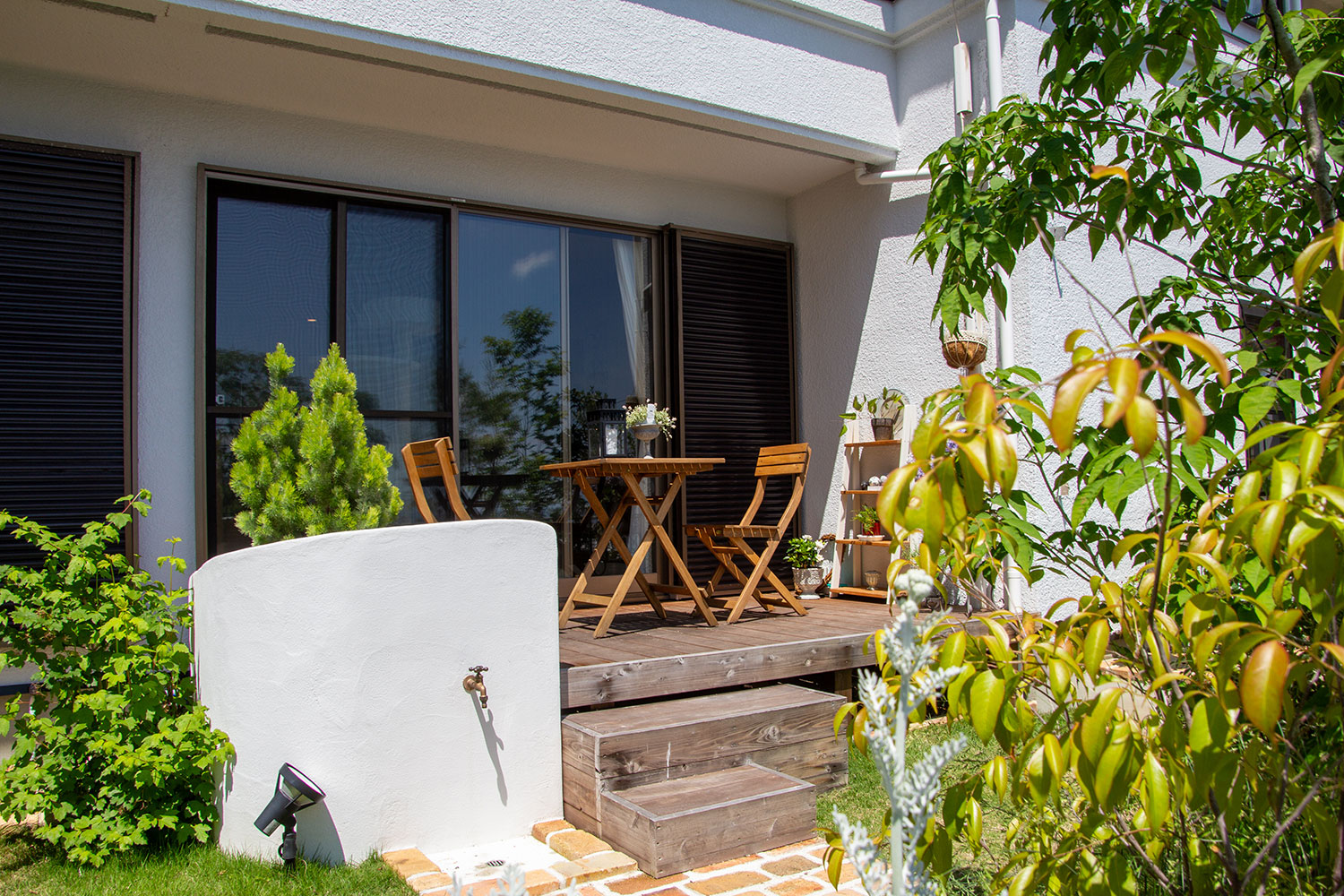 庭と外構のトータルデザインのリフォーム